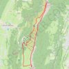 Moucherotte par le Pic Saint-Michel GPS track, route, trail