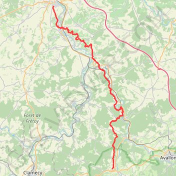 26-AVR-15 16:42:55 GPS track, route, trail