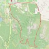 Le Rocher des Deux Trous GPS track, route, trail