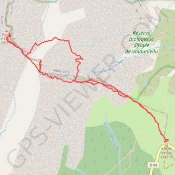 Punta di e cricche GPS track, route, trail