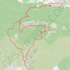 Liausson cirque de mouréze GPS track, route, trail