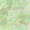 Vallée des Vaux - Givry GPS track, route, trail
