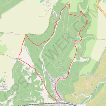 Plombieres les Dijon GPS track, route, trail