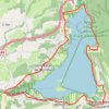 Tour du Lac d'Aiguebelette GPS track, route, trail