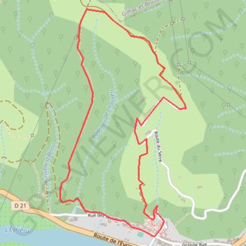 Tour de Beauchastel GPS track, route, trail