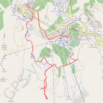 La Lovatière GPS track, route, trail
