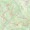 Tour du Gévaudan GPS track, route, trail