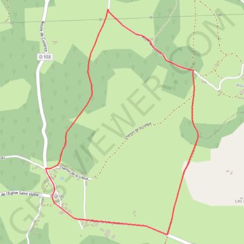 Boucle de Rignac GPS track, route, trail