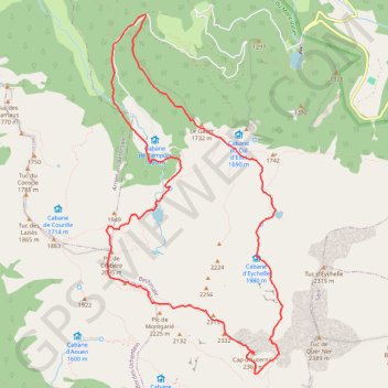 Auternac 2 GPS track, route, trail