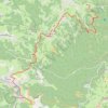 Traversée des Vosges - De Plainfaing à Québrux GPS track, route, trail