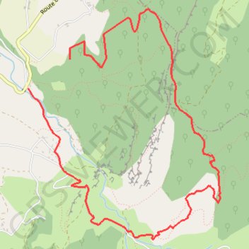 Rochefort - Samson GPS track, route, trail