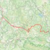 Tour du Gévaudan. De La Bastide-Puylaurent à Aumont-Aubrac (Lozère) GPS track, route, trail