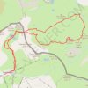 Caillabet de Rébec en circuit depuis Astun GPS track, route, trail