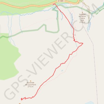 Col de Laurichard GPS track, route, trail