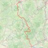 De Clermont-Ferrand à Montpellier à VTT GPS track, route, trail