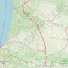 La Ténarèze - Bordeaux - Hospice de Rioumajou GPS track, route, trail