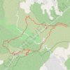 Crête du Régagnas GPS track, route, trail