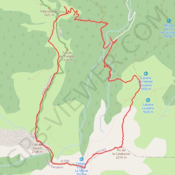 Calabasse et Gauch GPS track, route, trail