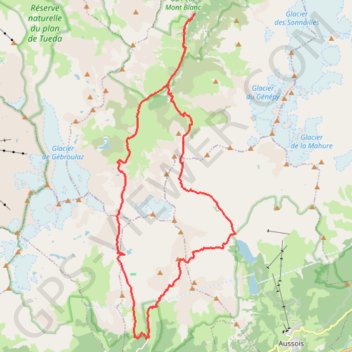 PriouxChaviereMasseAussois GPS track, route, trail