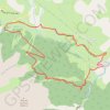 Batterie de Vallon Claous GPS track, route, trail
