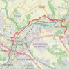 De Mery sur Oise à Cergy Pontoise GPS track, route, trail