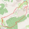 Tête de Peyron GPS track, route, trail