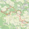 Sortie VTT 54Km 1100D+ GPS track, route, trail