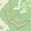 La Combe LAVAUX GPS track, route, trail