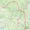 GR6 De Espalion (Aveyron) à Saint Pierre-des-Tripiers (Lozère) GPS track, route, trail