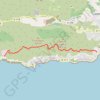 Sentier des crêtes (de Berthault à Vignola) GPS track, route, trail