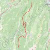 Tour du Vercors - Jour 5 GPS track, route, trail