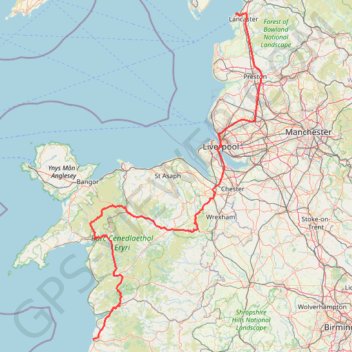 TT22 J9 M7/06 : Heysham Port à Aberystwyth GPS track, route, trail