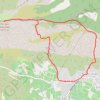 Le Pic des Mouches depuis Puyloubier GPS track, route, trail