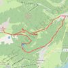 Puig del Pam : Combe E depuis Formiguères GPS track, route, trail