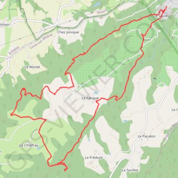 Loire-sur-Rhône (69) GPS track, route, trail