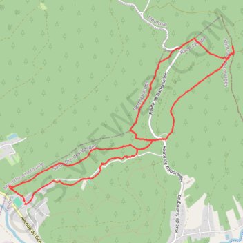 Circuit du Bon Dieu GPS track, route, trail