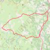 Plateau de l'Aubrac - Aumont GPS track, route, trail