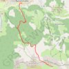 Le Lan ou Chapeau de Gendarme GPS track, route, trail