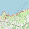 Cote basque Hendaye-retour GPS track, route, trail