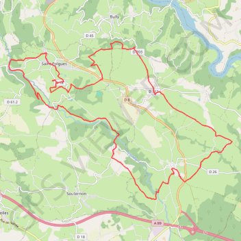 Le Val d'Isable sauvage et ses petits ponts - Amions GPS track, route, trail
