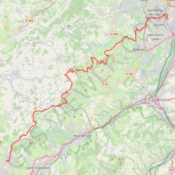 STL 2018 GPS track, route, trail