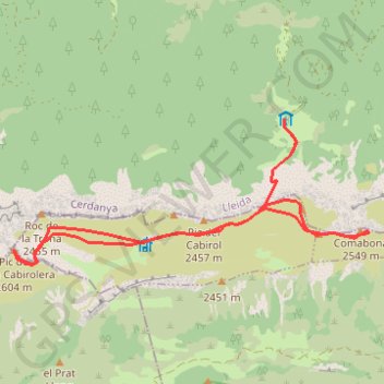 Comabone - cabirolera GPS track, route, trail