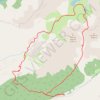 Lac de l'Ascension (Ecrins sud) GPS track, route, trail