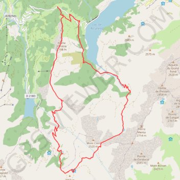 Rando victor GPS track, route, trail