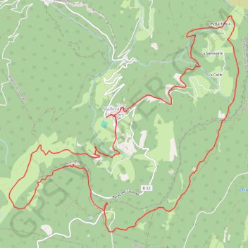 Tour du cirque de Malleval GPS track, route, trail
