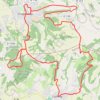 De chaponnay à Luzinay GPS track, route, trail