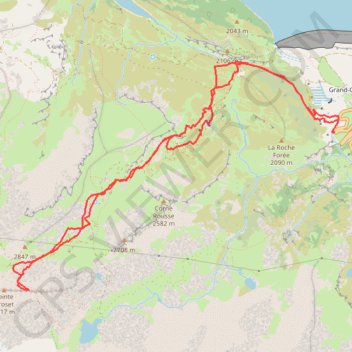Punta Malamot GPS track, route, trail