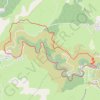 Le Cirque de Vissec et les Moulins de la Foux GPS track, route, trail