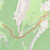 Croix de l'Alpe depuis les Varvats GPS track, route, trail