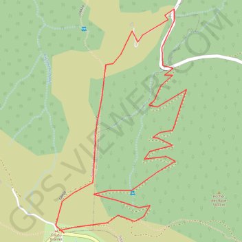 Pranlet Brujeas Pranlte GPS track, route, trail